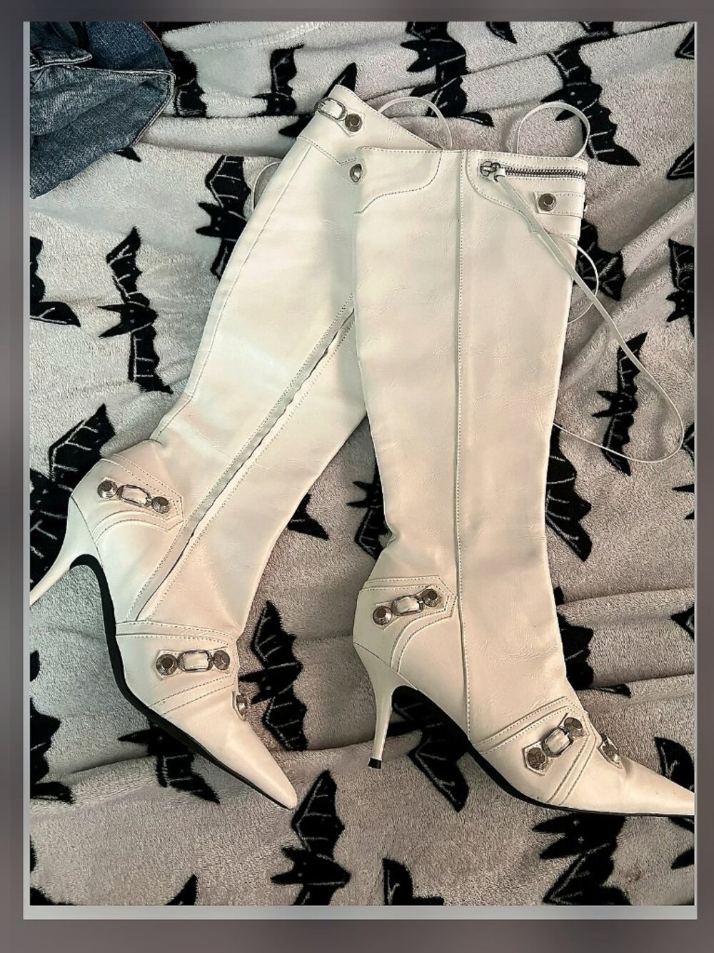 White boots